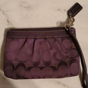 Coach wristlet